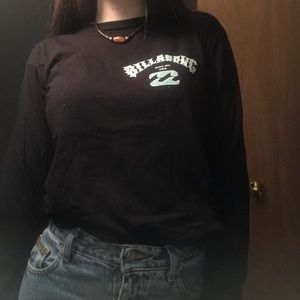 billabong black longsleeve